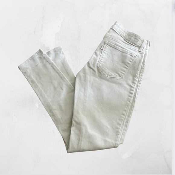 Levi’s 711 White Skinny Jeans - Picture 1 of 5